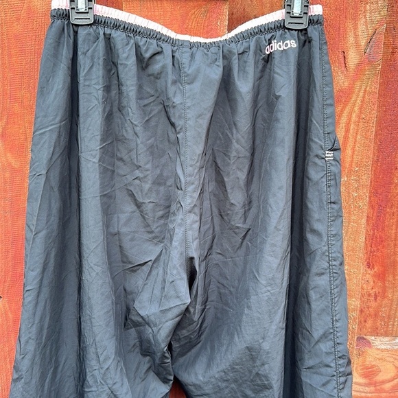 Adidas Womenswear Track Pants Black/Pink Drawstring Pocket Size M - Picture 13 of 14